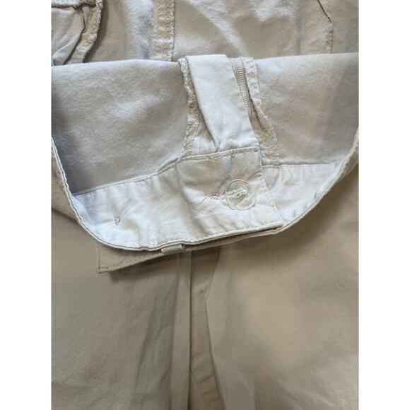 Billabong Women's Crop Capri Pants Khaki Tan 22" Inseam - Picture 6 of 10